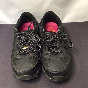 Workload Comfort X5 - Aria black steel toe work shoe Size 7 Barely worn heavy